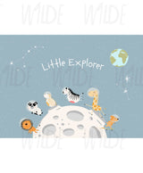 Cute Kids space theme Wallpaper by Wilde Pattern Company