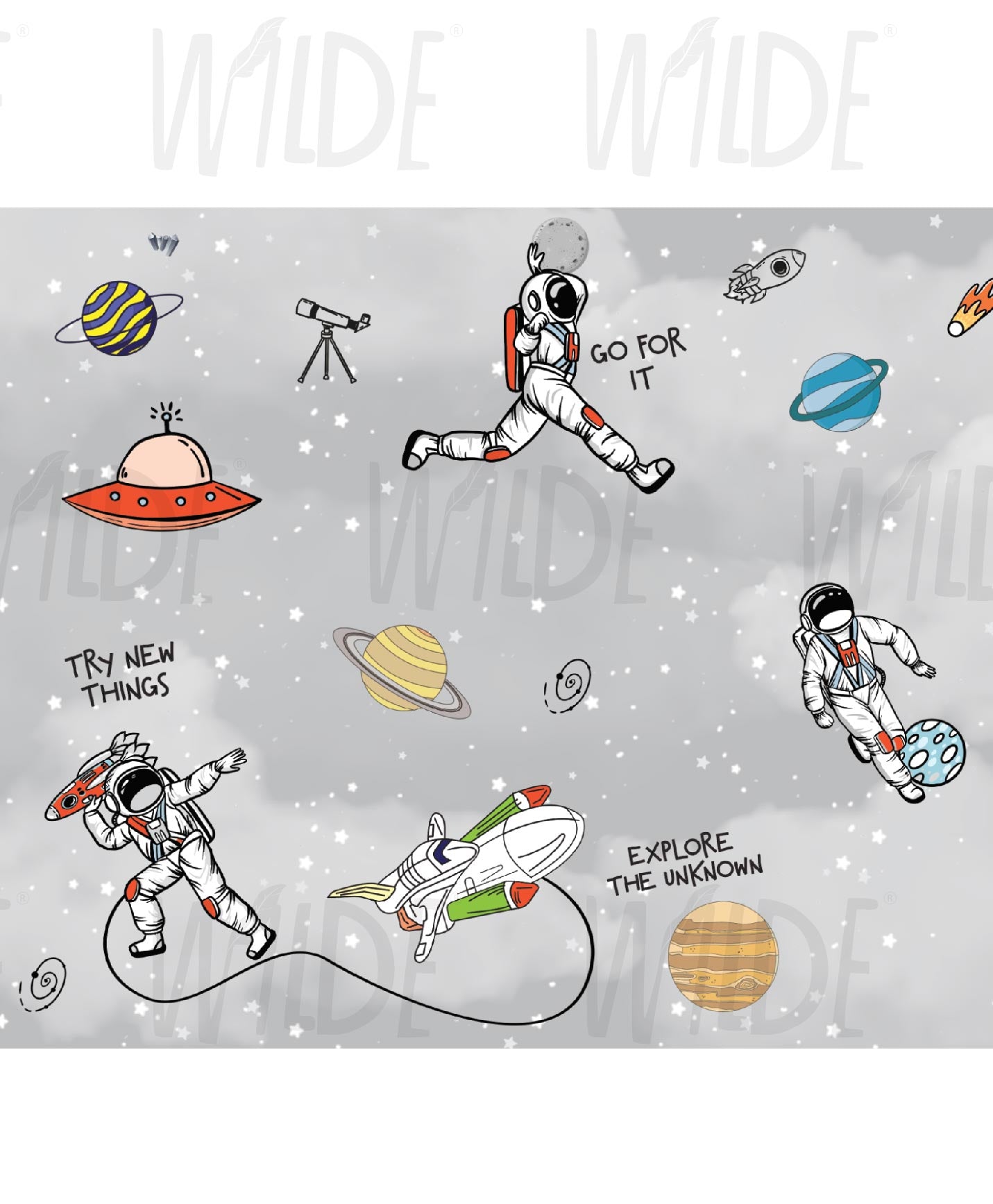 Space theme sport astronaut