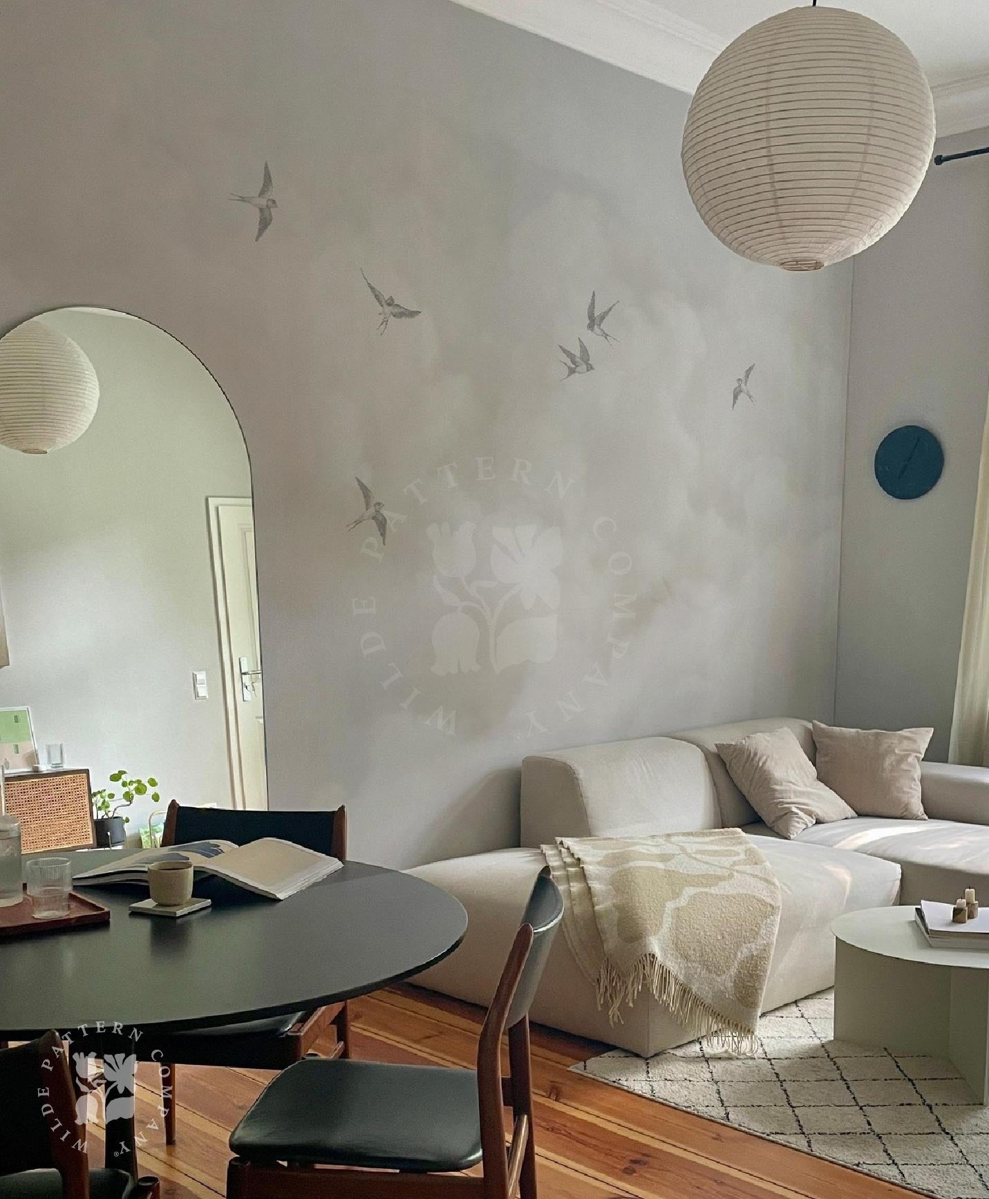 Vintage Oil Clouds 2