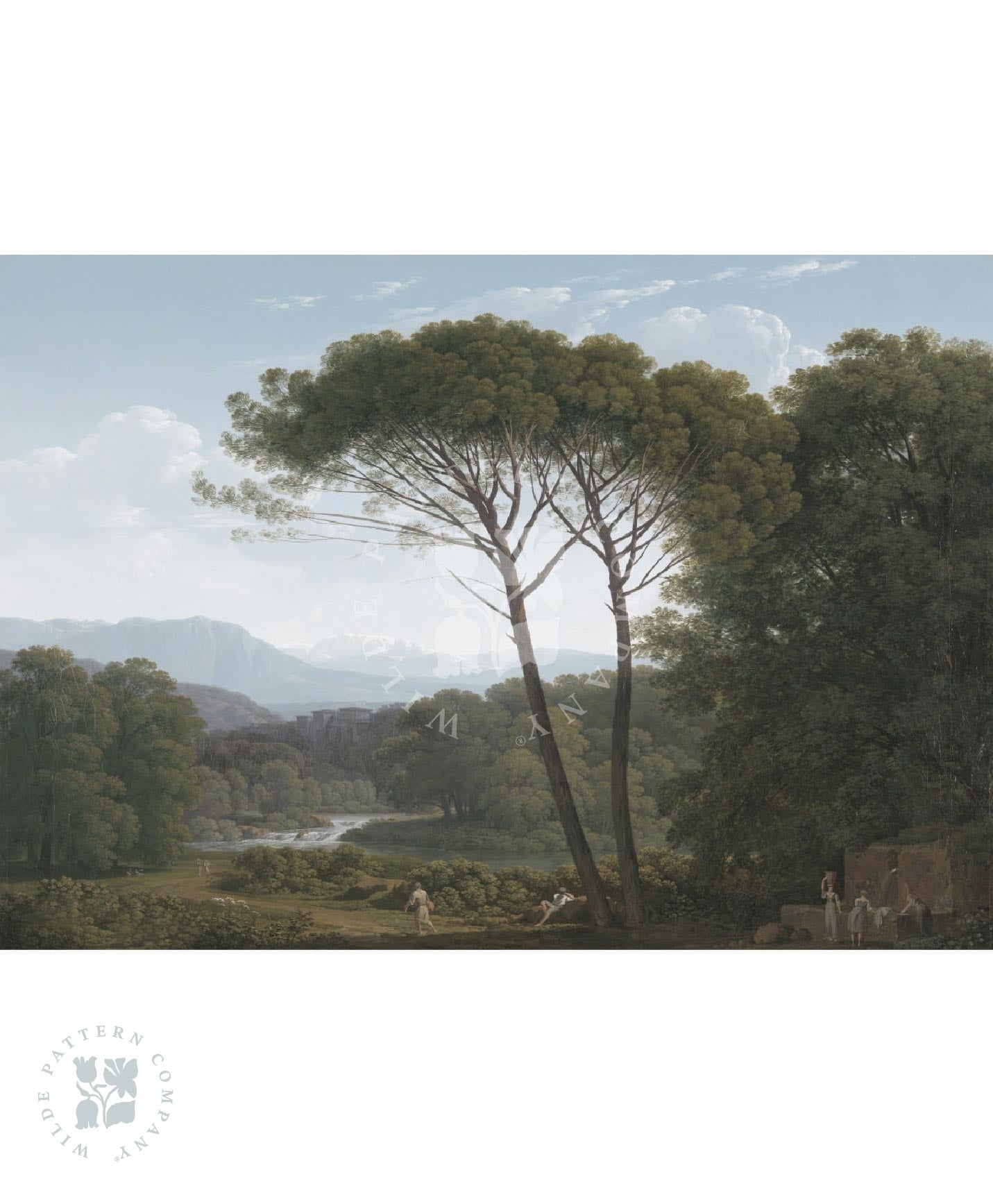 Oil Painting 2, Landscape Mural