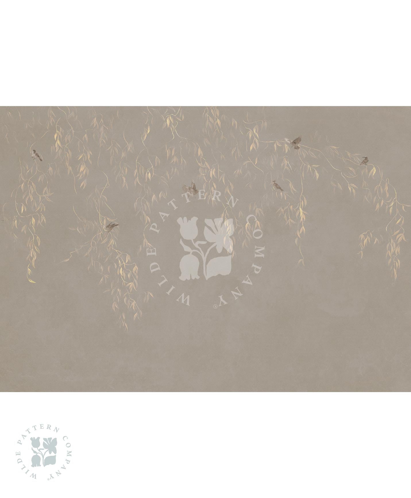 Golden Foliage, Oriental Mural