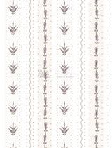 The Garland Stripe Wallpaper
