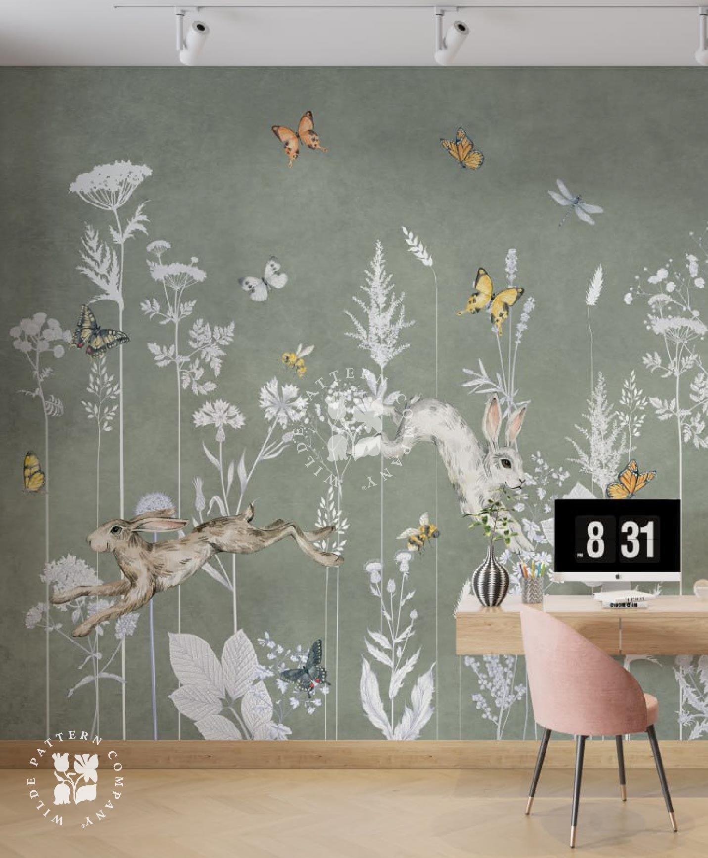 Meadow Hop, Woodland Kids Wallpaper