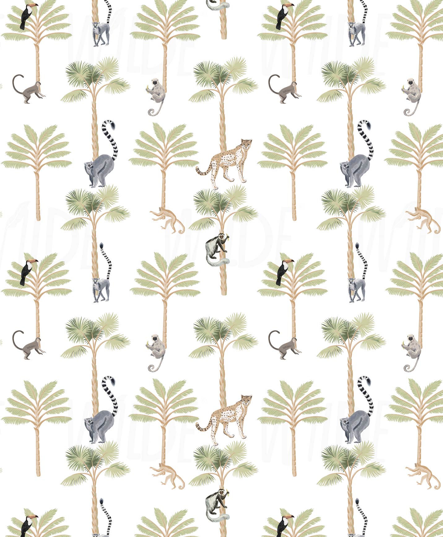 Safari Run Kids Wallpaper