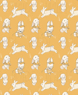 Cute Kids pastel animal Wallpaper by Wilde Pattern Company