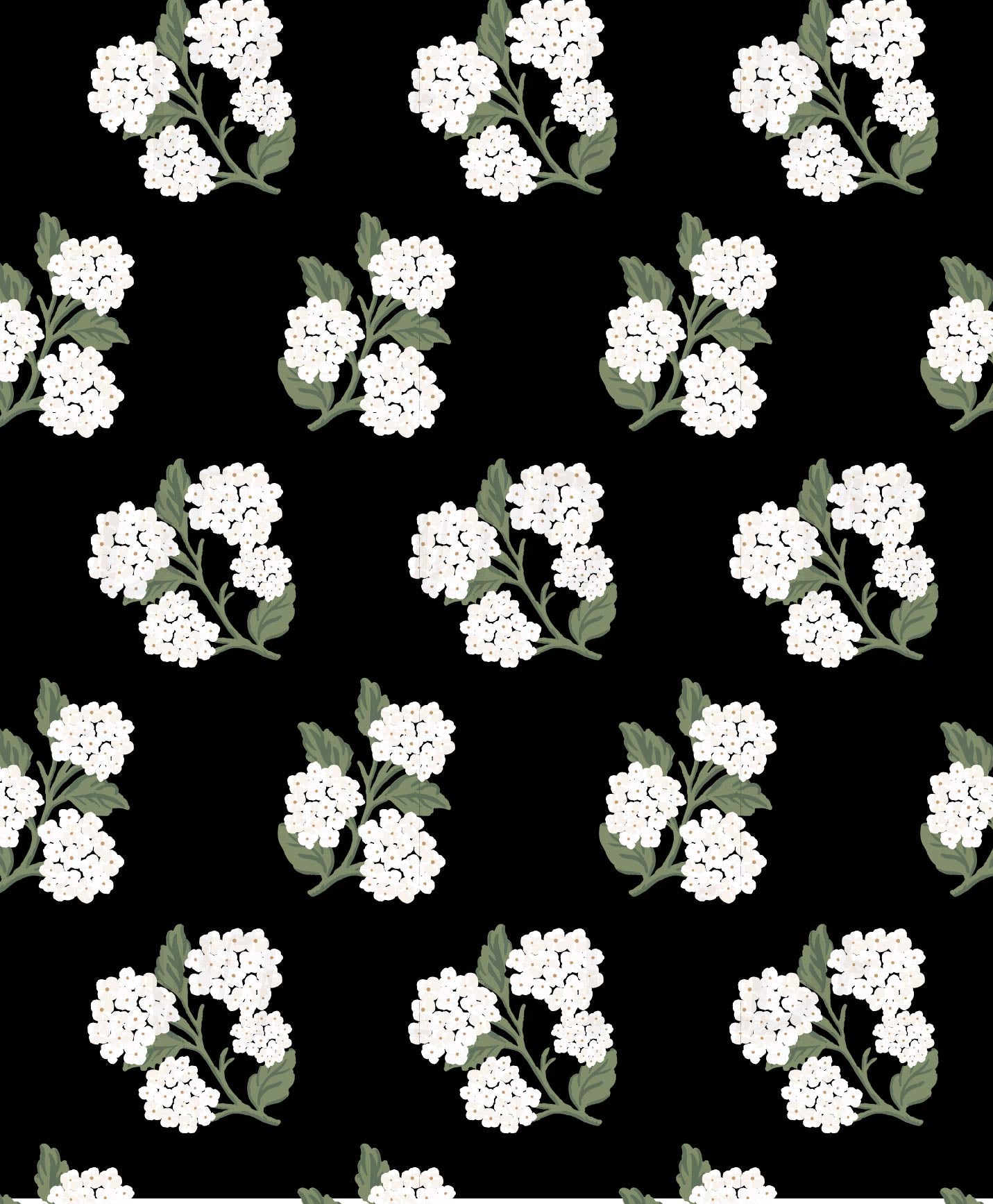 Cute Kids floral Wallpaper by Wilde Pattern Company