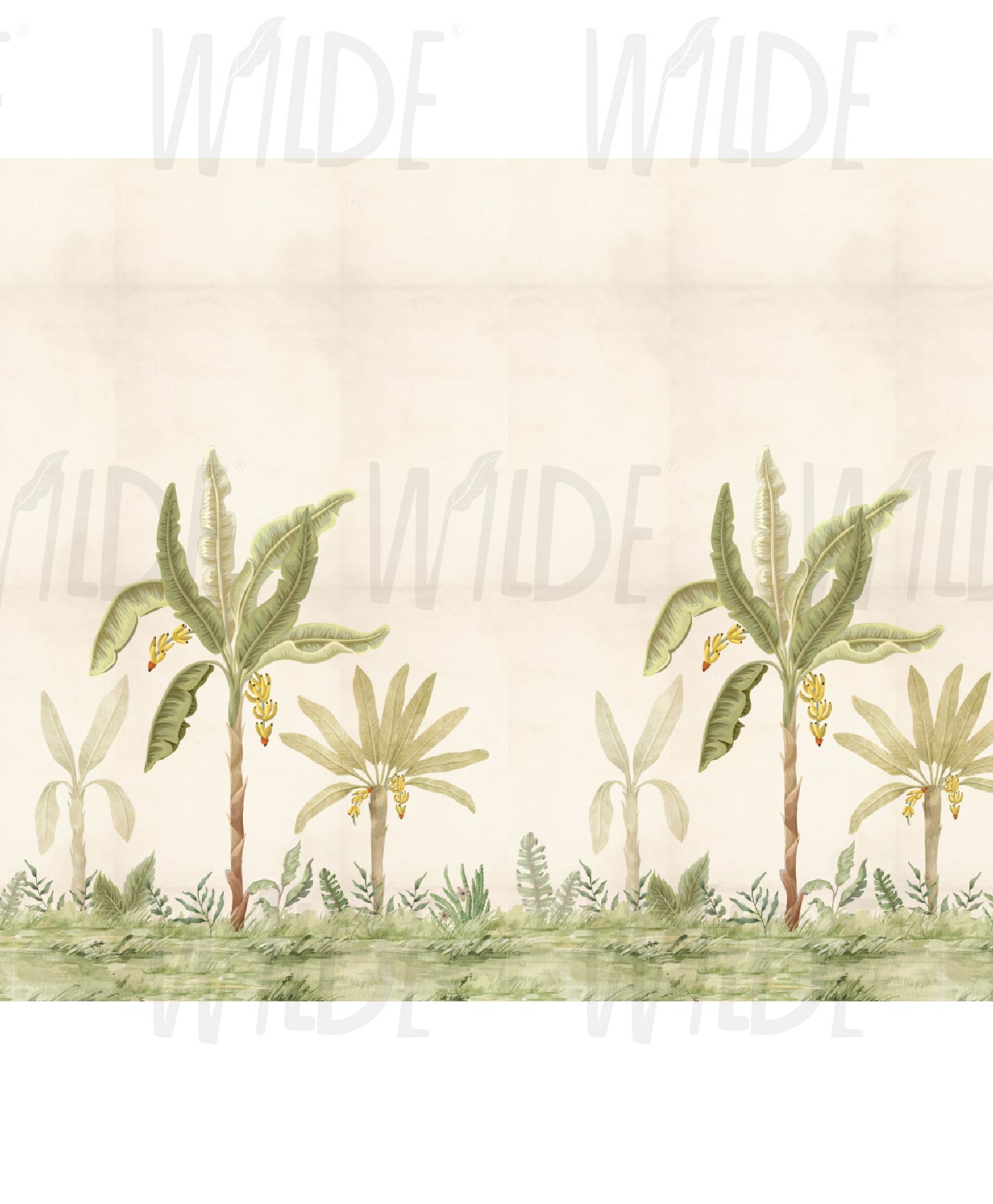 Tropical Twining's, Tropical Wallpaper