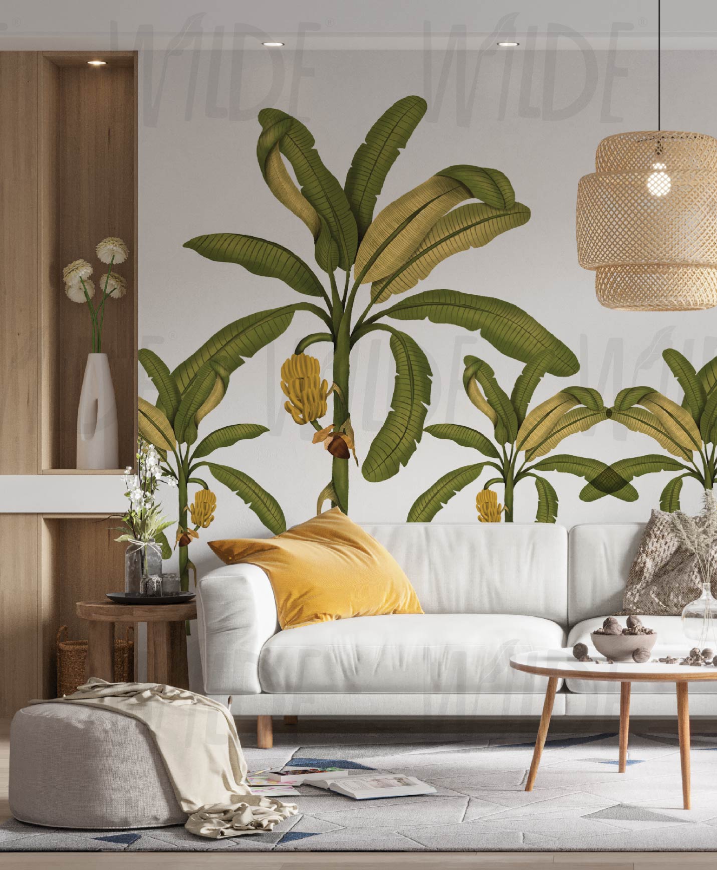 Tropical Wilde Premium Wallpaper by Wilde Pattern Company