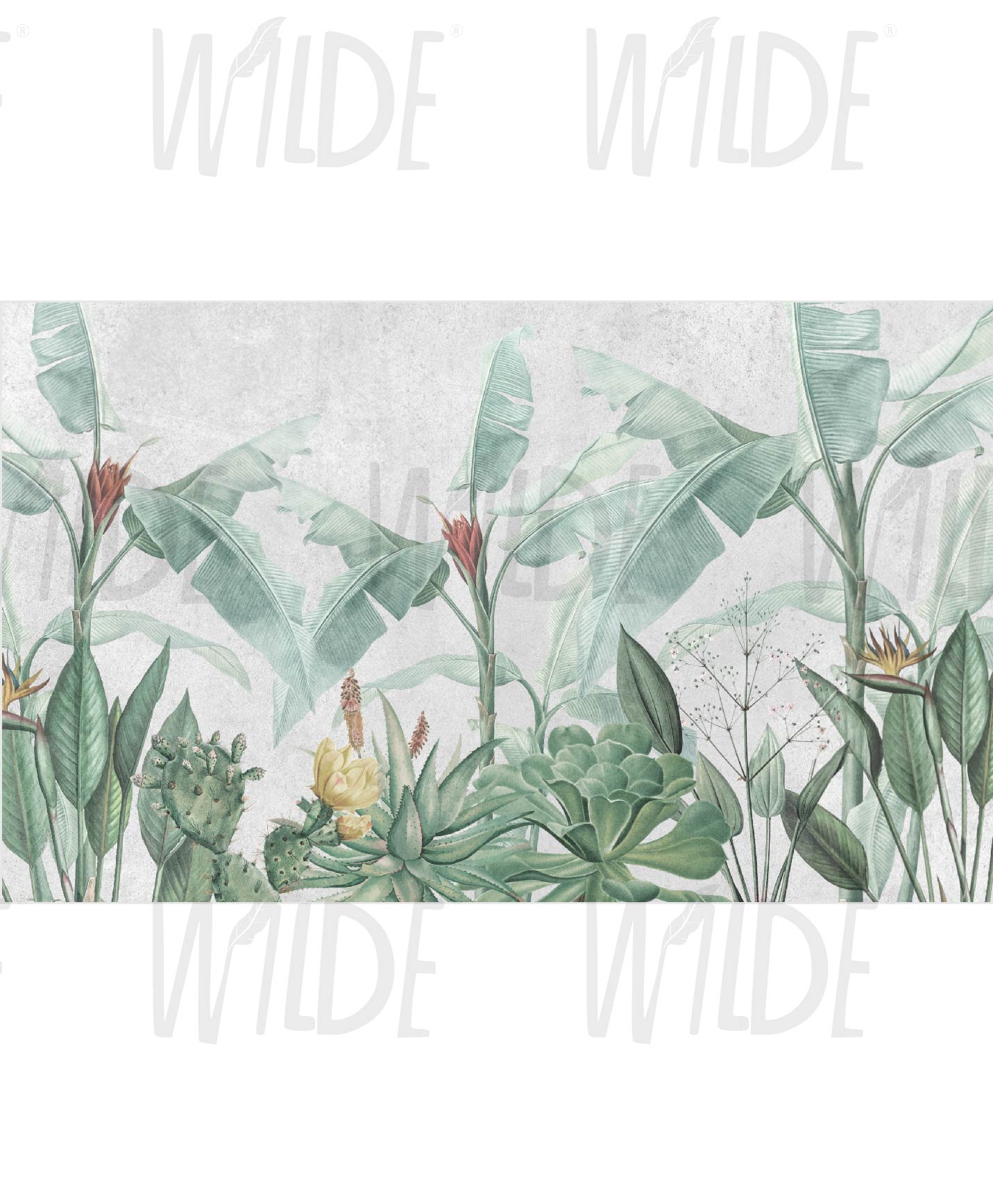 Tropical Wilde Premium Wallpaper by Wilde Pattern Company