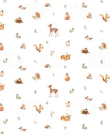 Cute Kids dreamy woodland animal Wallpaper by Wilde Pattern Company