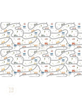 Winding Ways, Kids Car Wallpaper Roll