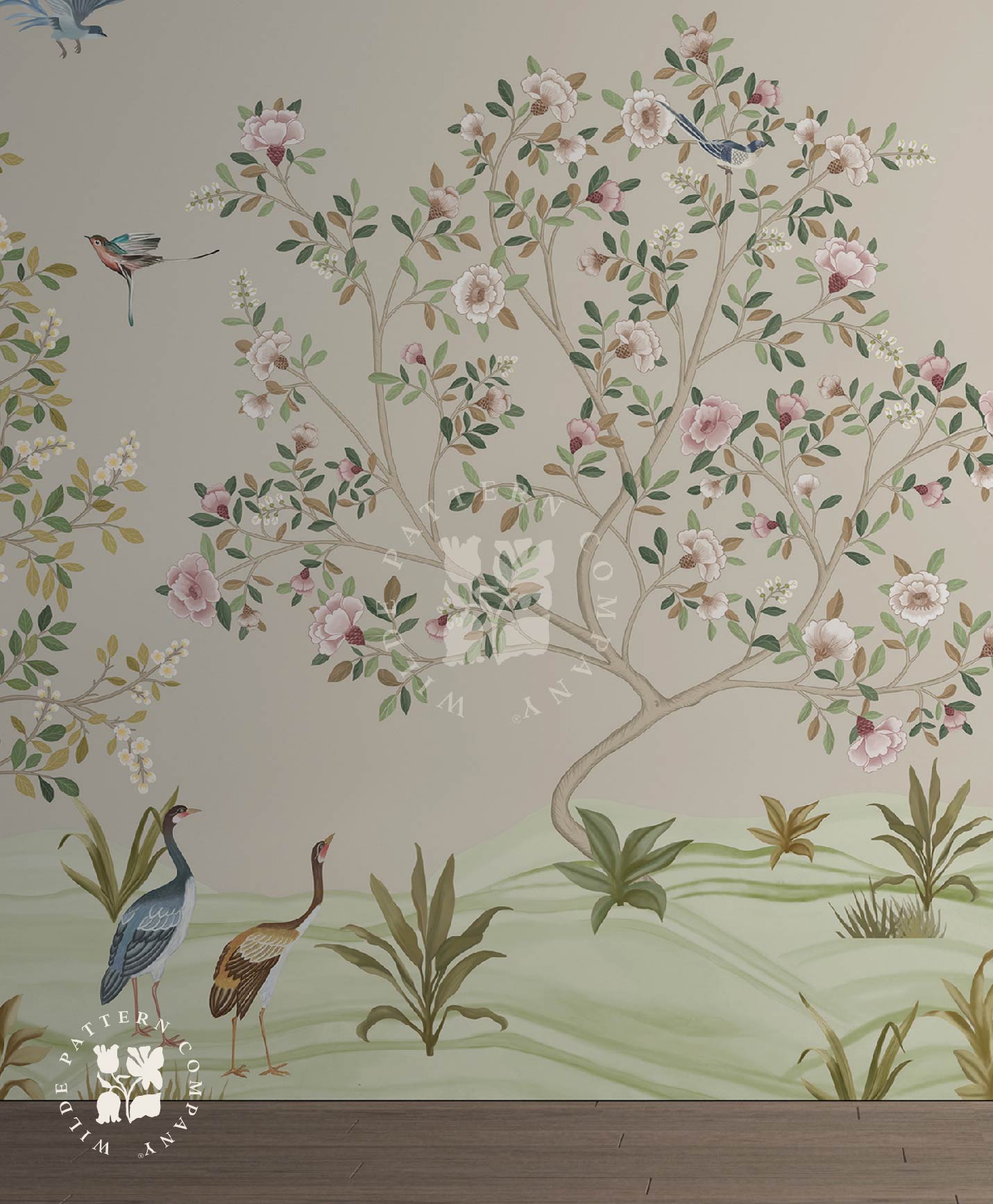 Desert Garden in Lilac