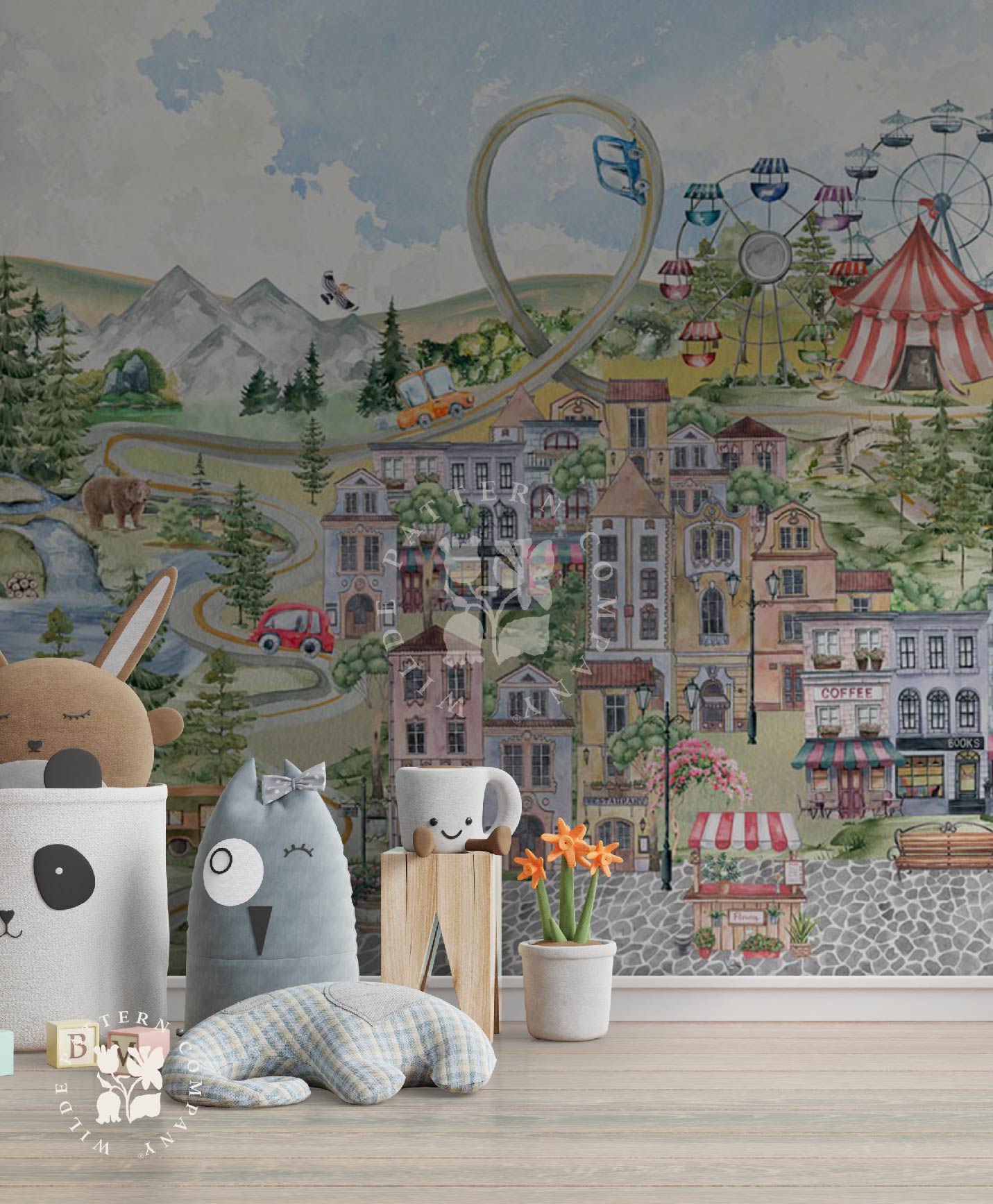 Park Day Parade, Carnival Kids Wallpaper