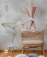 Whale of Dreams, Dreamy Kids Wallpaper