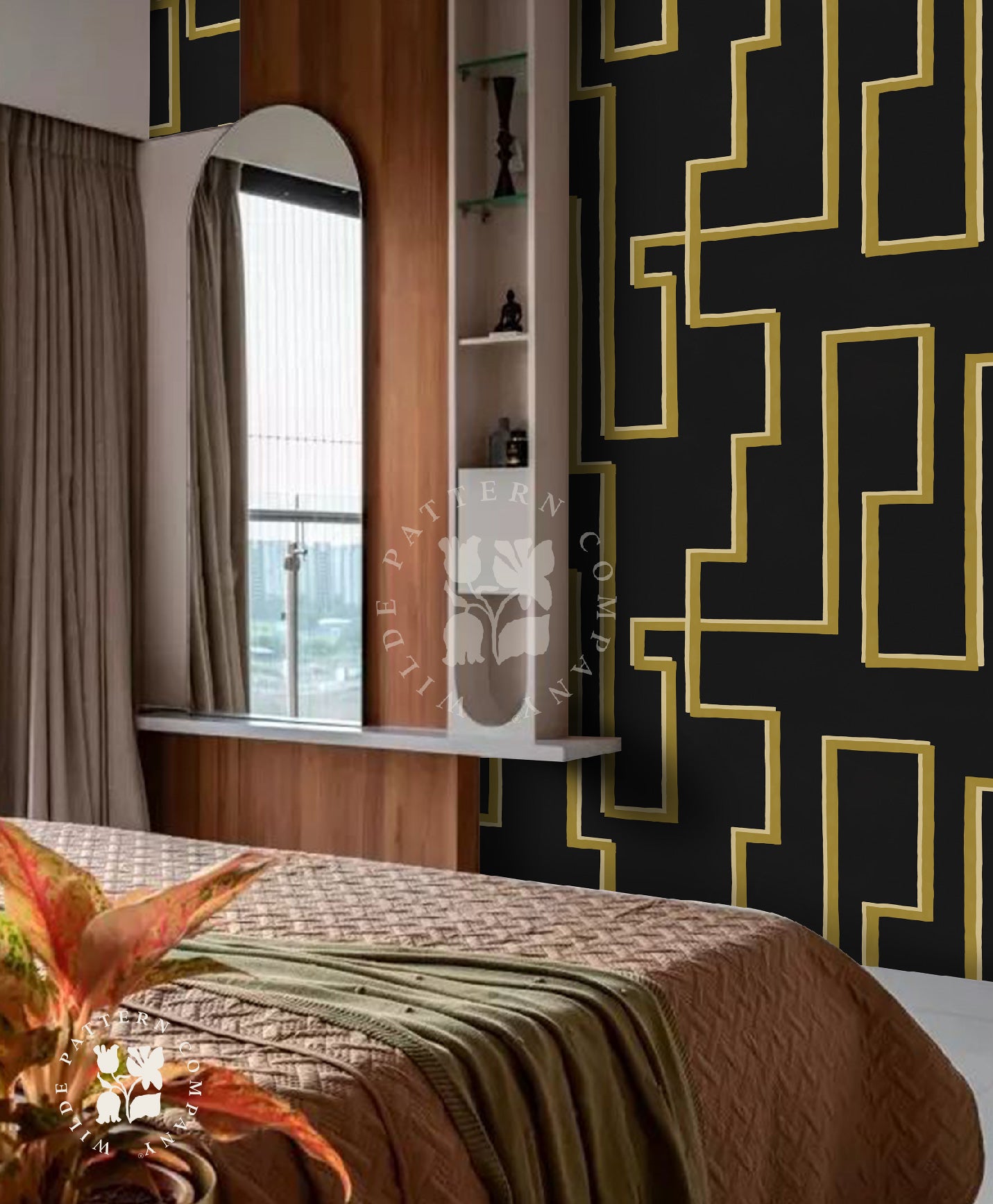 Malabar Maze (Golden Black)