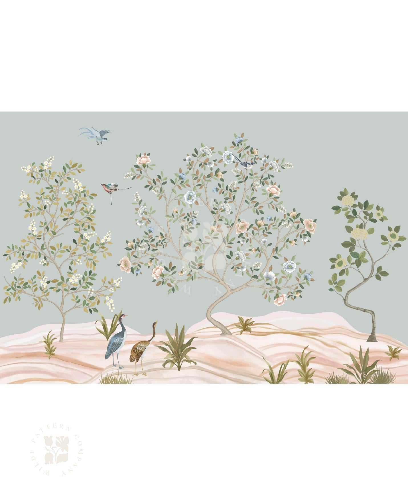 Desert Garden in Pastel