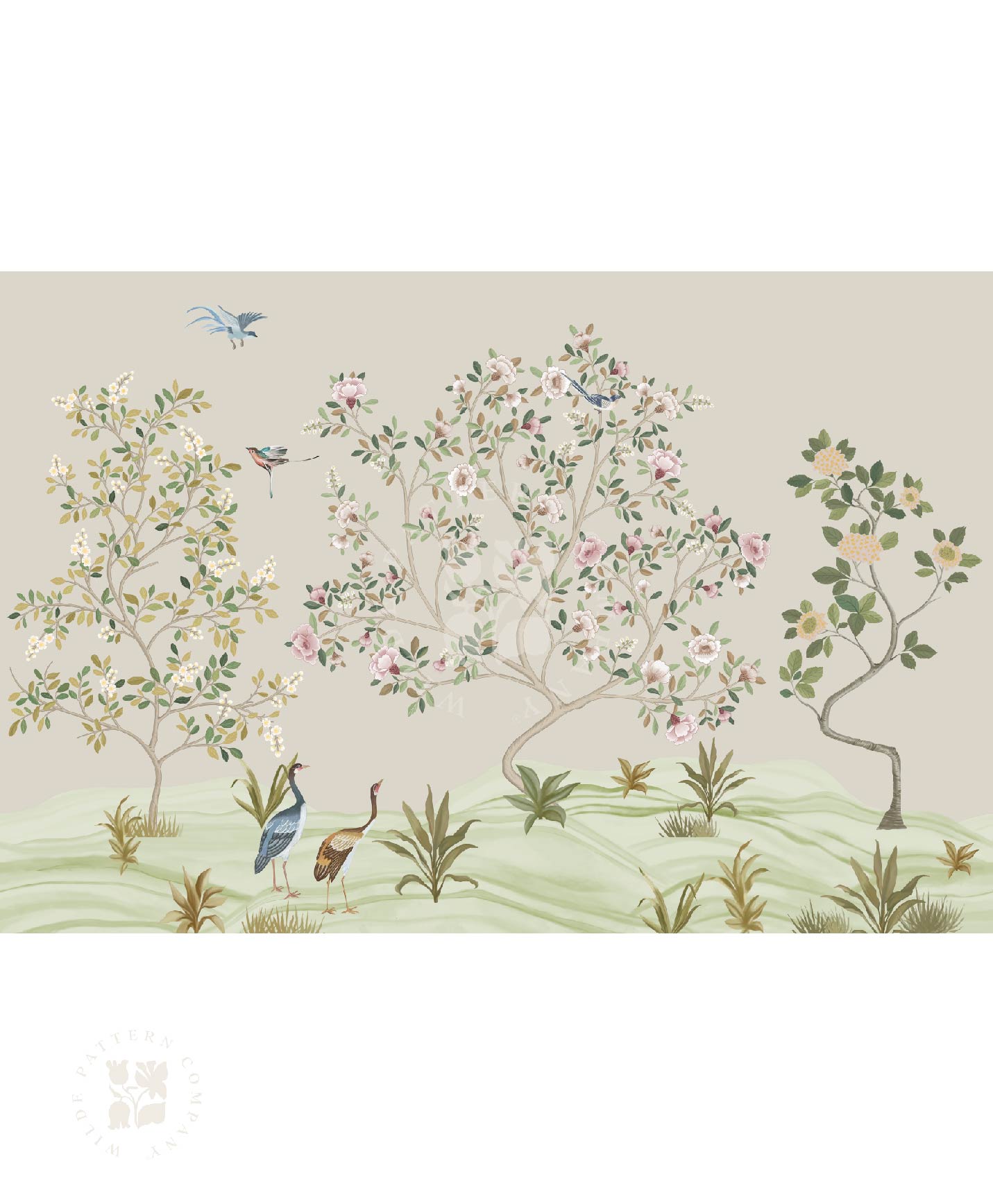 Desert Garden in Lilac