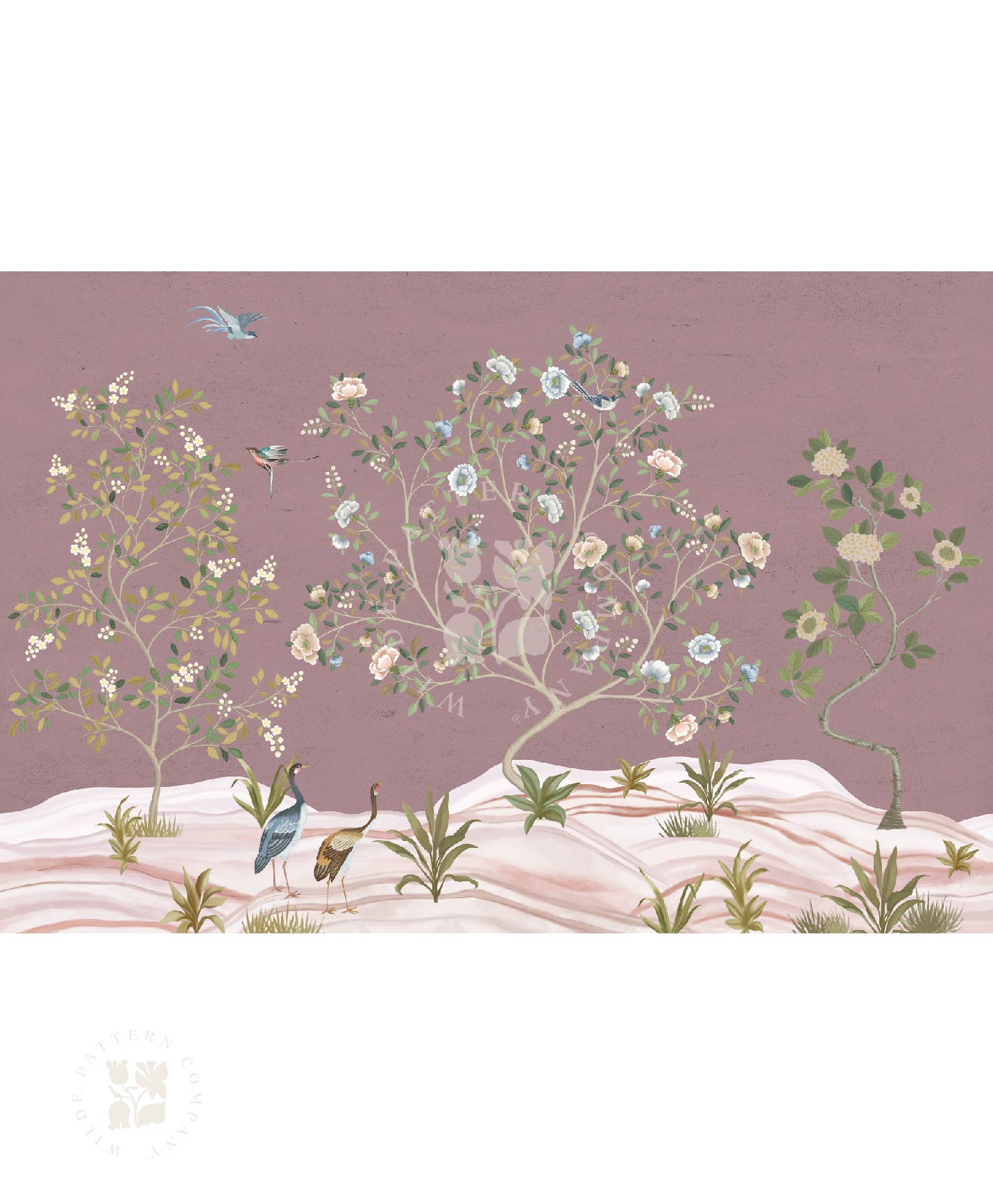 Desert Garden in Mauve