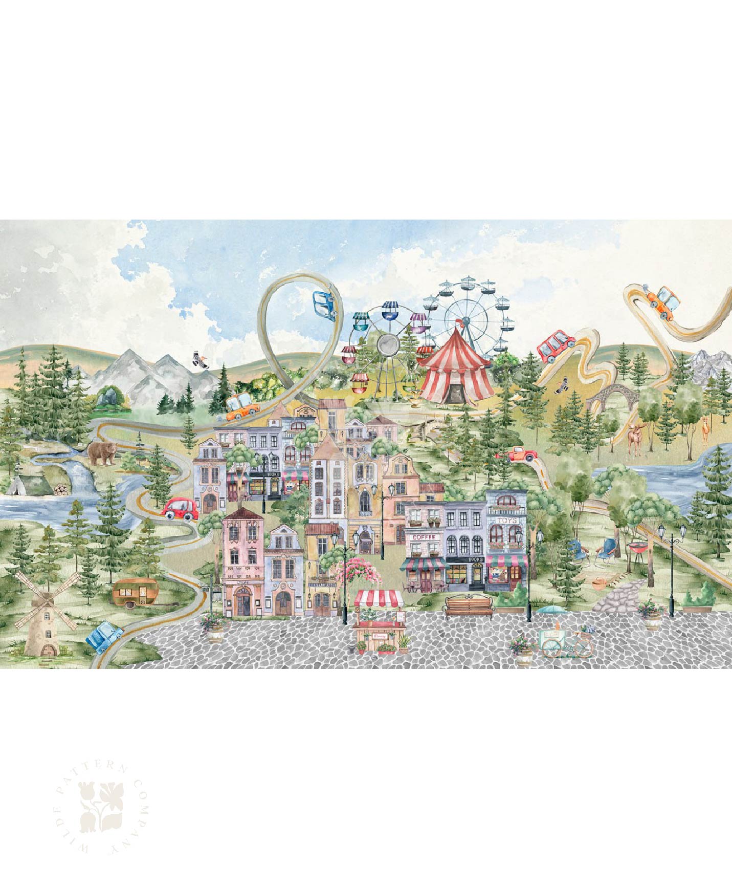 Park Day Parade, Carnival Kids Wallpaper