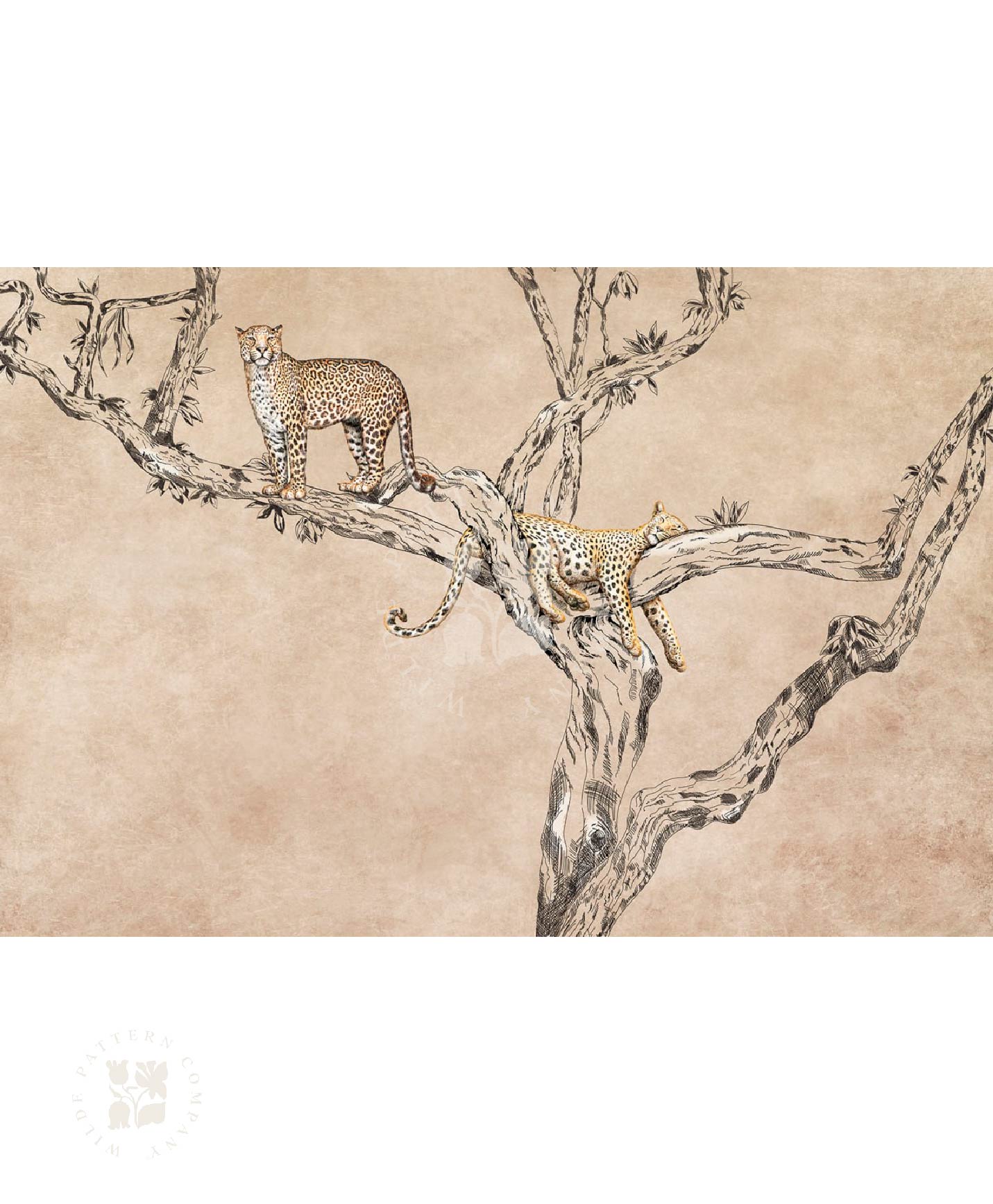 Cheetah Tribe, Safari Mural