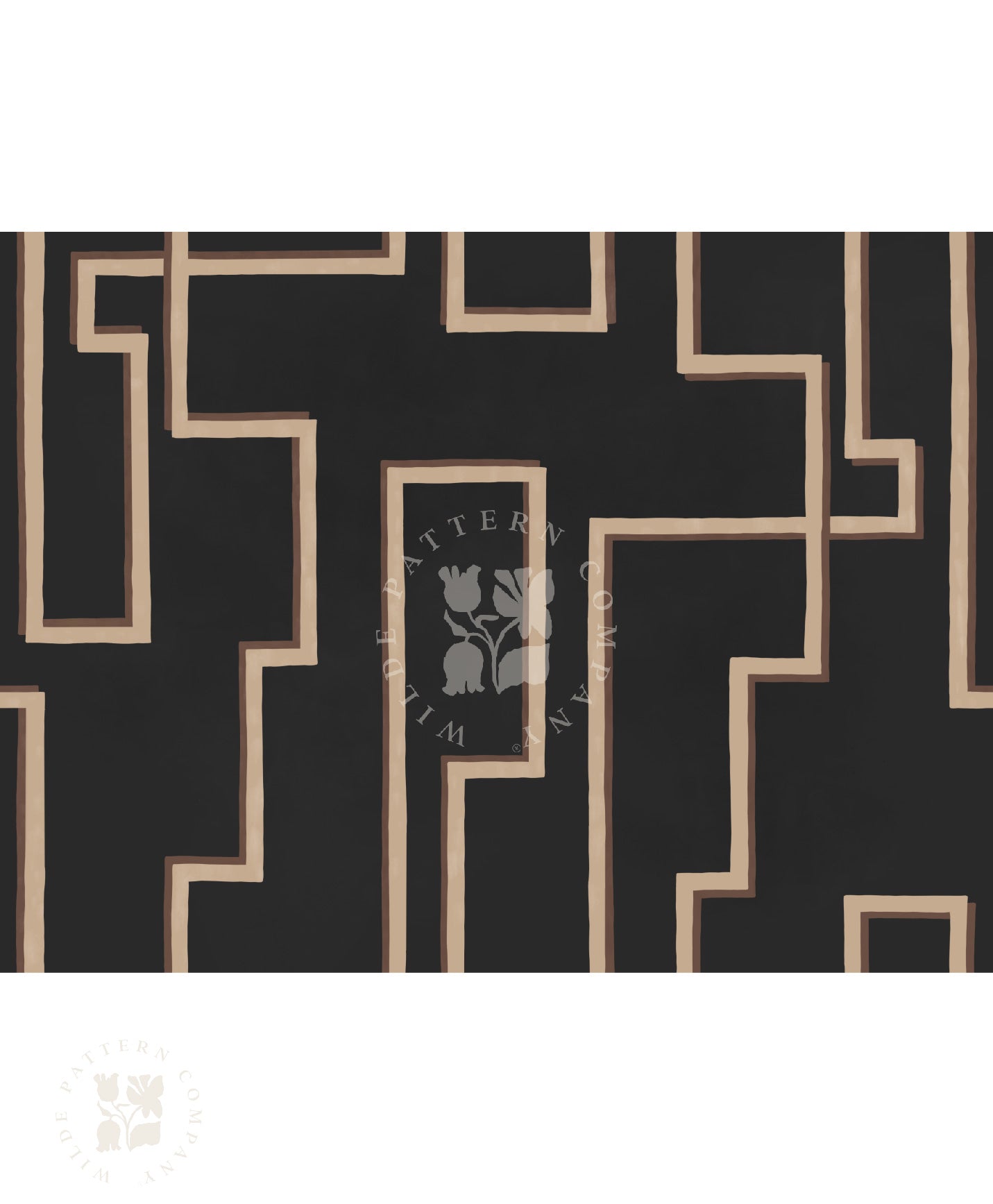 Malabar Maze (Beige Black)