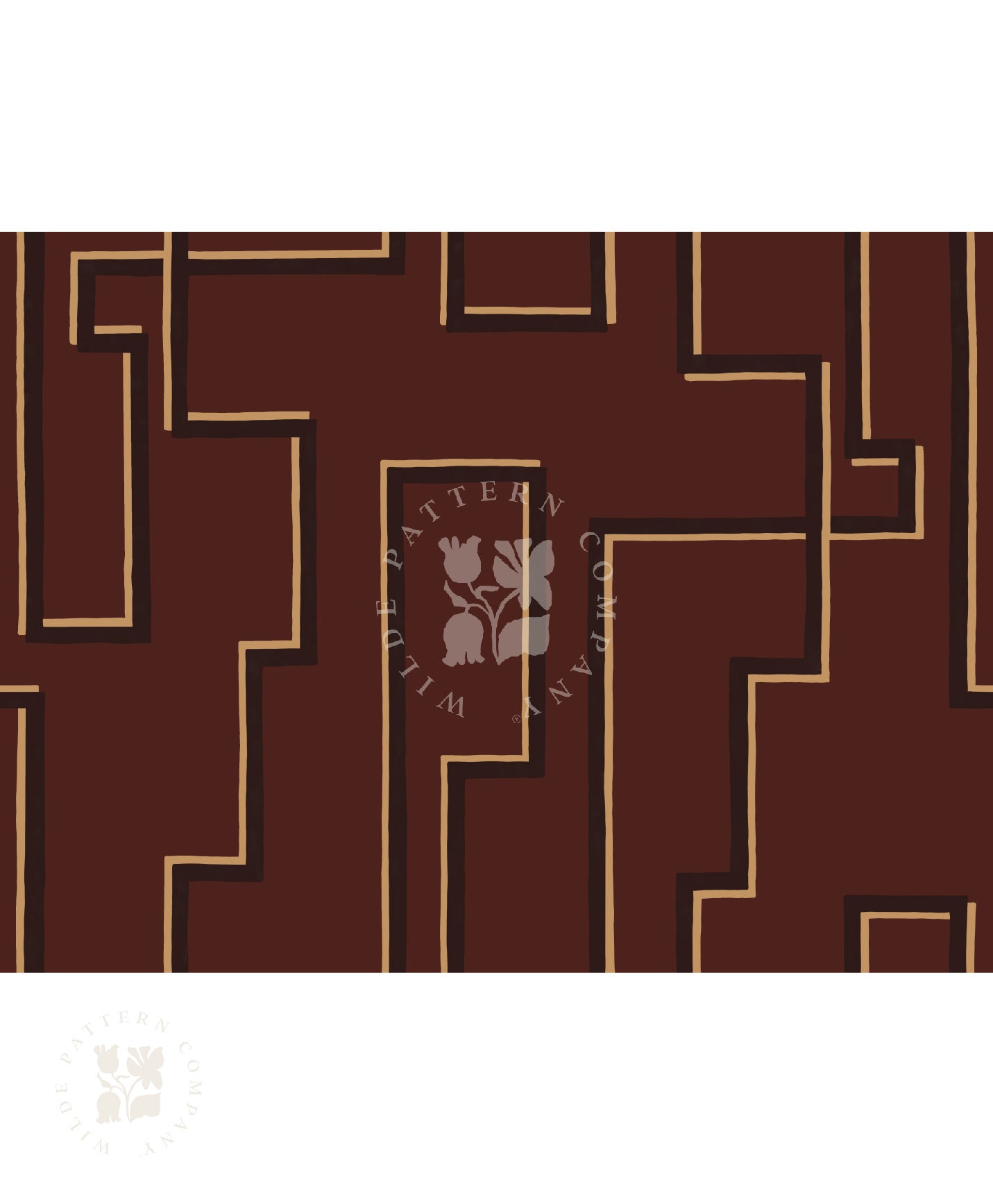 Malabar Maze (Maroon)